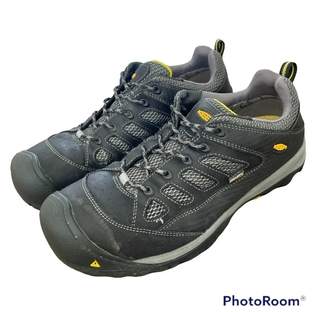 Keen Tucson Low Safety Work Shoe Steel Toe Men’s size 12D (wide)